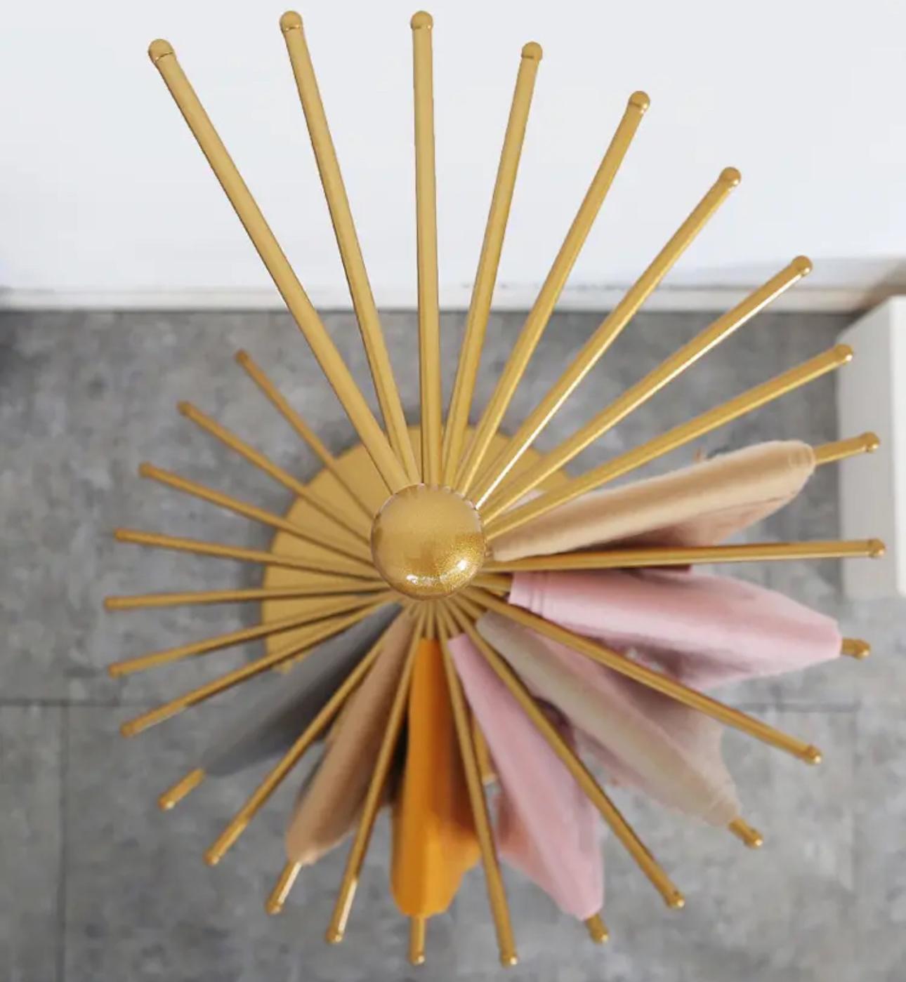 Gold Luxury Hijab/Scarf Stand Organiser: A blend of Style and Modernisation